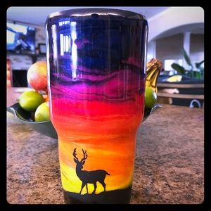 SOLD! Custom tumbler